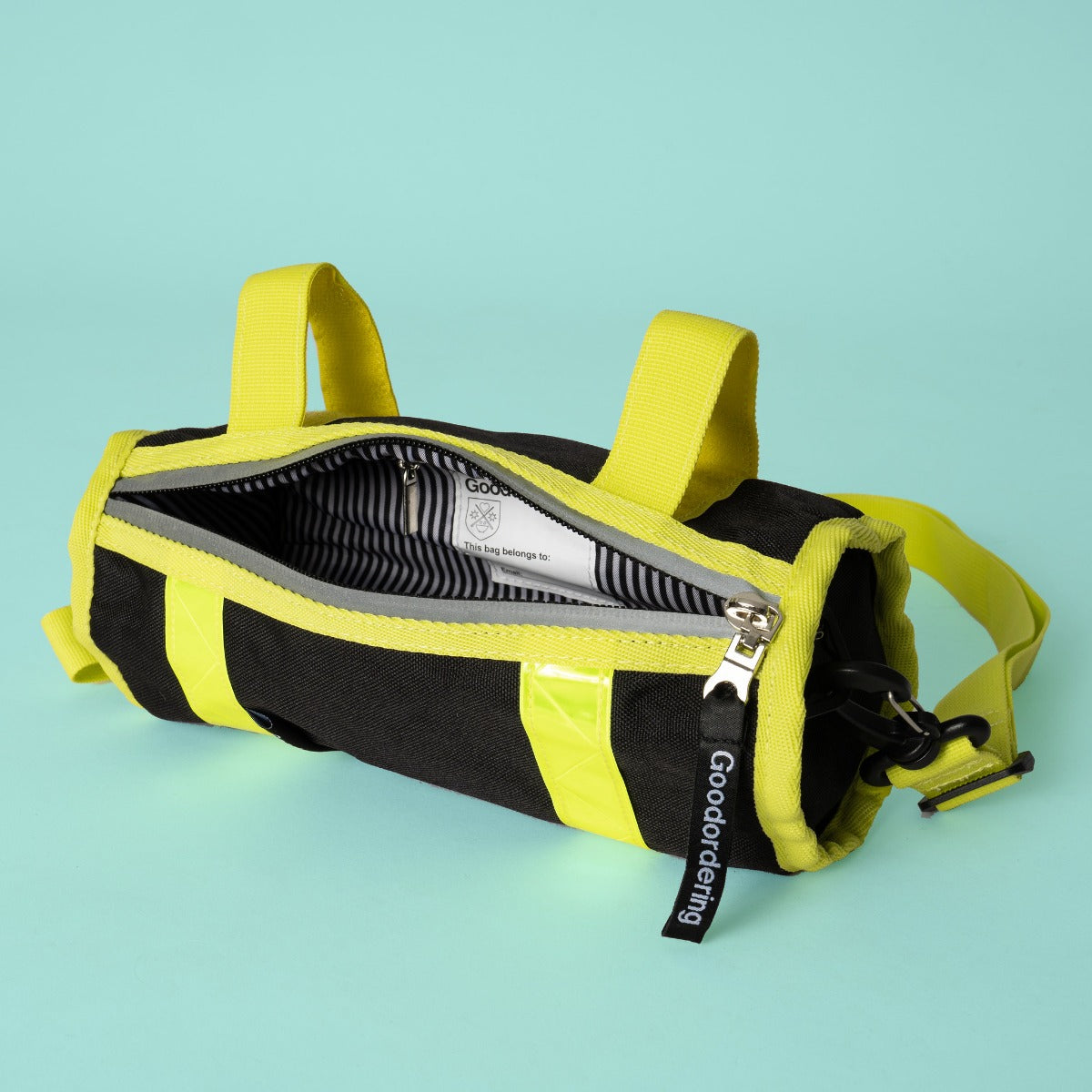Goodordering Saddle Bag Neon Black - Bags