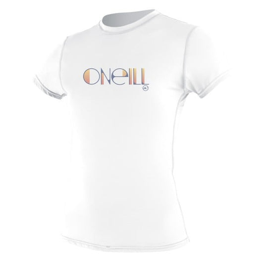 O'Neill Wms Basic Skins S/S Rash Tee - S/S Vests