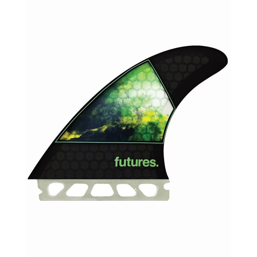 Futures FINS THRUSTER Green single - LARGE - Futures/Thruster