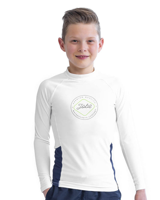 Rip Curl Rash Guard Longsleeve Youth White - L/S Vests