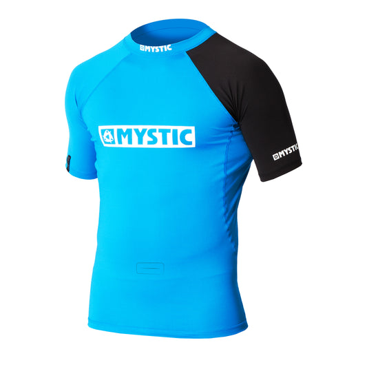 Mystic Event S/S Rashvest Chest Logo Blue - S/S Vests