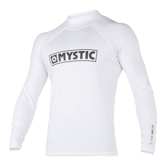 Mystic Star L/S Rashvest Junior White - L/S Vests