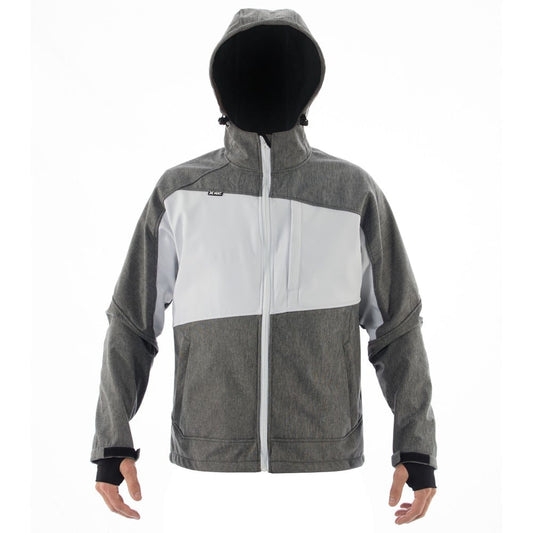 KDC Jacket Softshell Windbreak HeatherWhite - Jackets
