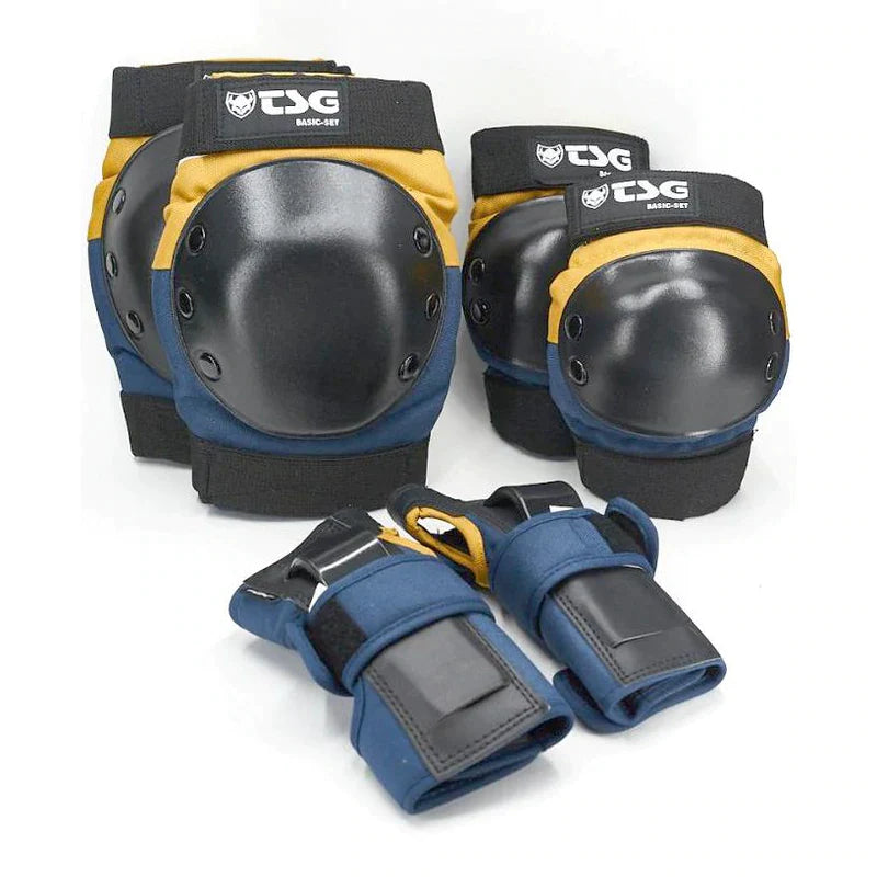 TSG Protection-Set Basic Set - Night Blue - Knee Pads