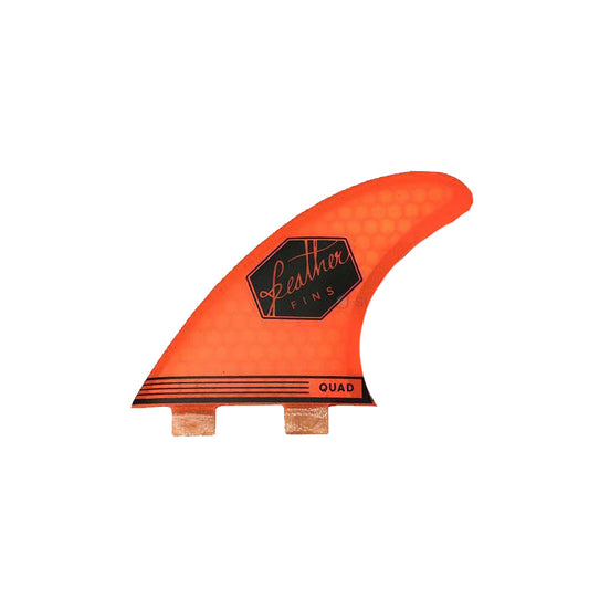 Feather Fins Superlight Carbon Roja QUAD - DUAL - Large - FCS/Quad
