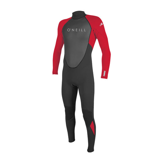 O'Neill Wetsuits Youth Reactor 3/2 Black/Red - Fullsuits