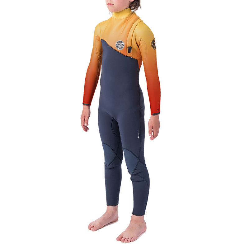 Rip Curl Junior Flashbomb 5/3 Z/Free Stm Wsm9Xu Orange - Fullsuit / Zip-free