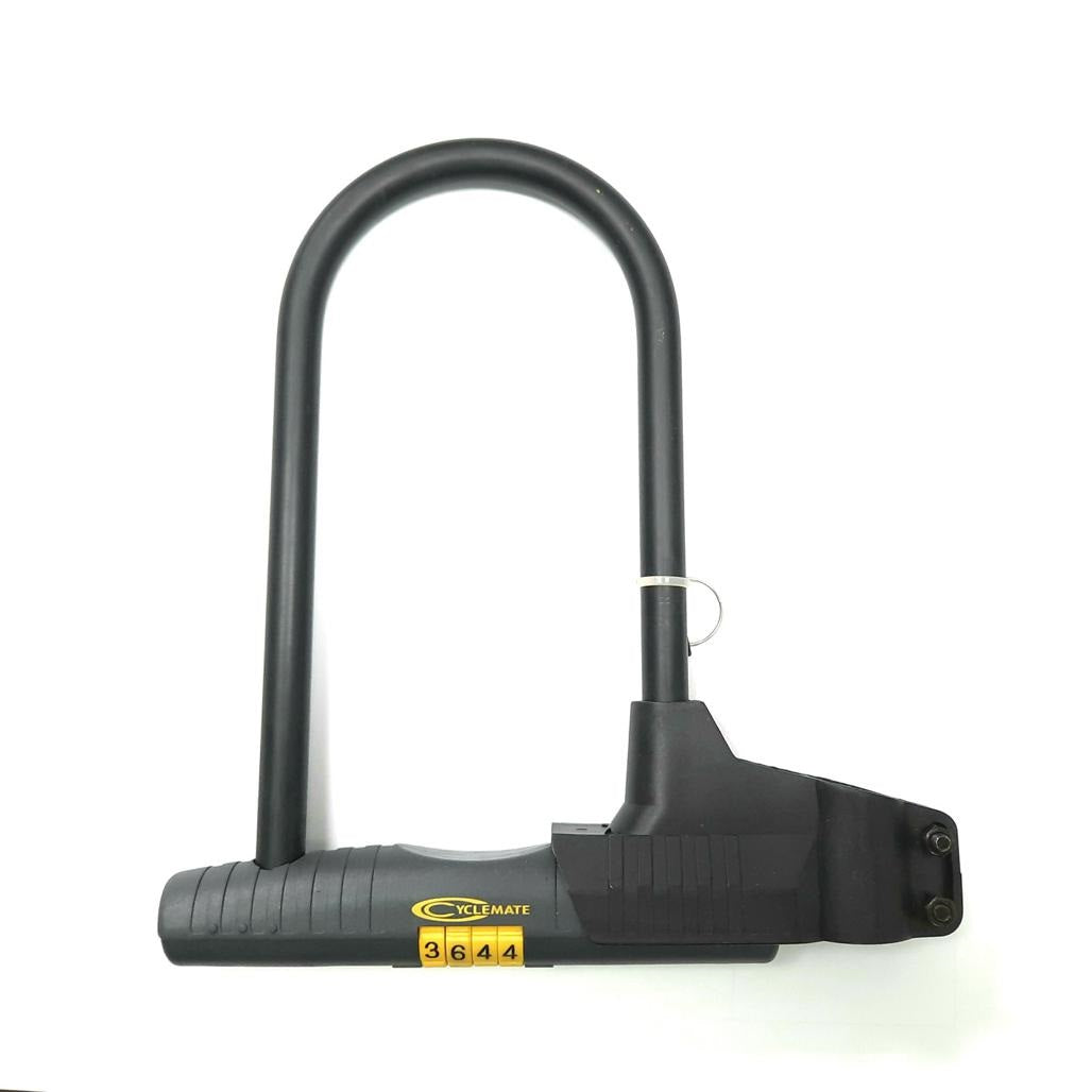 Cyclemate Cadenas U 180 x 226 4-digit lock cover - Antivol, black - Locks