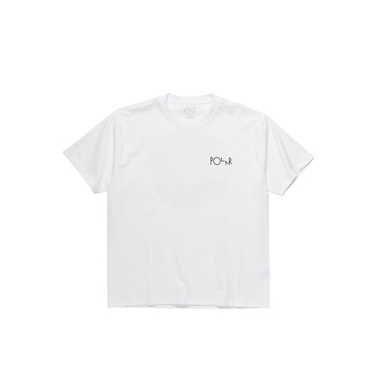 Polar TK Fill Logo Tee - WHITE - Tees