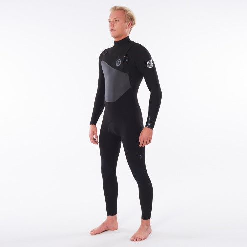 Rip Curl Flashbomb 4/3 C/Zip Stmr Wetsuit Wstynf - Black (E6) - Fullsuit / Front-zip