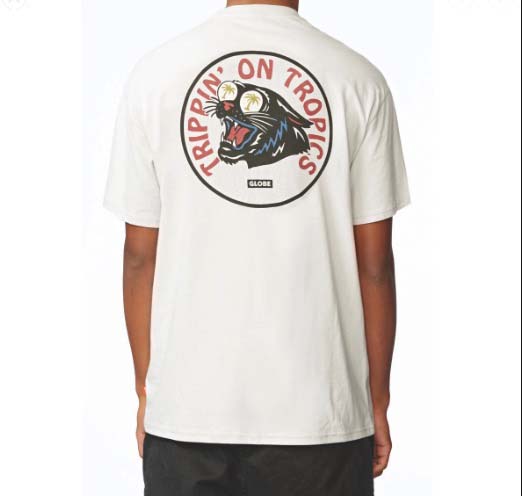 Globe Trippin' Tee - White - Tees