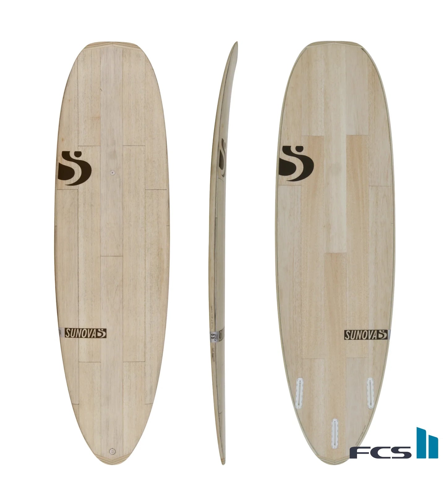 Sunova Dynamo Morphlex Team - FCS II - 3 Fin - Fun Boards