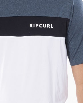 Rip Curl Underline Panel S/ Navy Wlyypm - S/S Vests