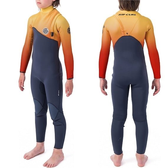 Rip Curl Junior Flashbomb 5/3 Z/Free Stm Wsm9Xu Orange - Fullsuit / Zip-free