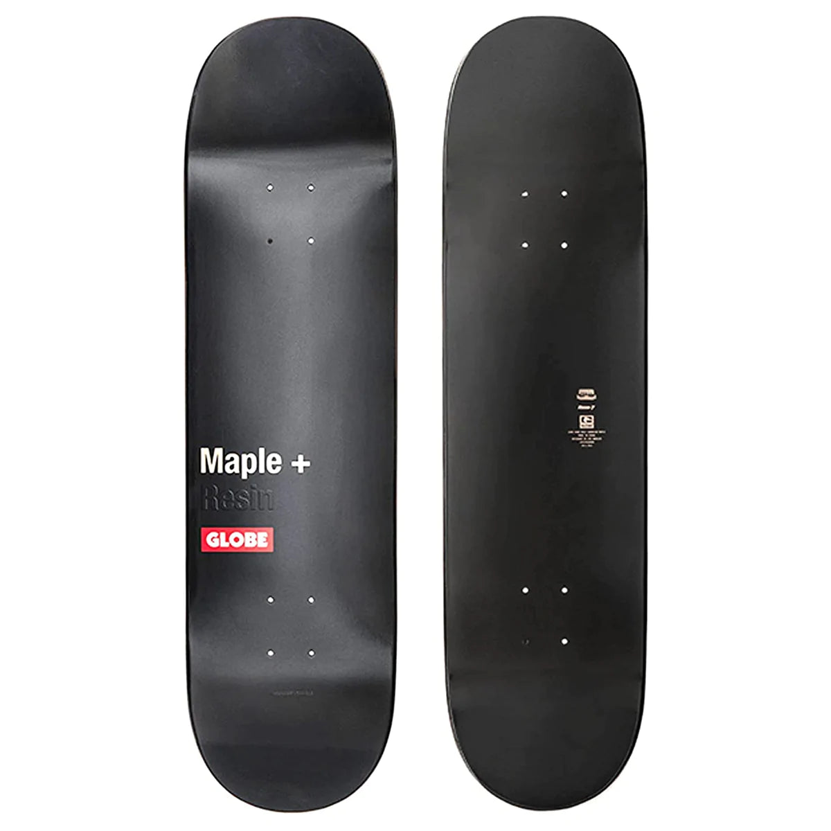 Globe G3 Bar - Black 8.0 - Black 10025113 - BLK - Skateboard Deck only - Decks