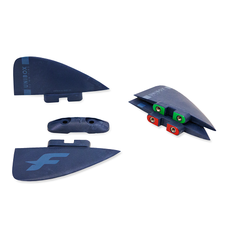 F-One UNIBOX (set of 4) - Twintip Fins