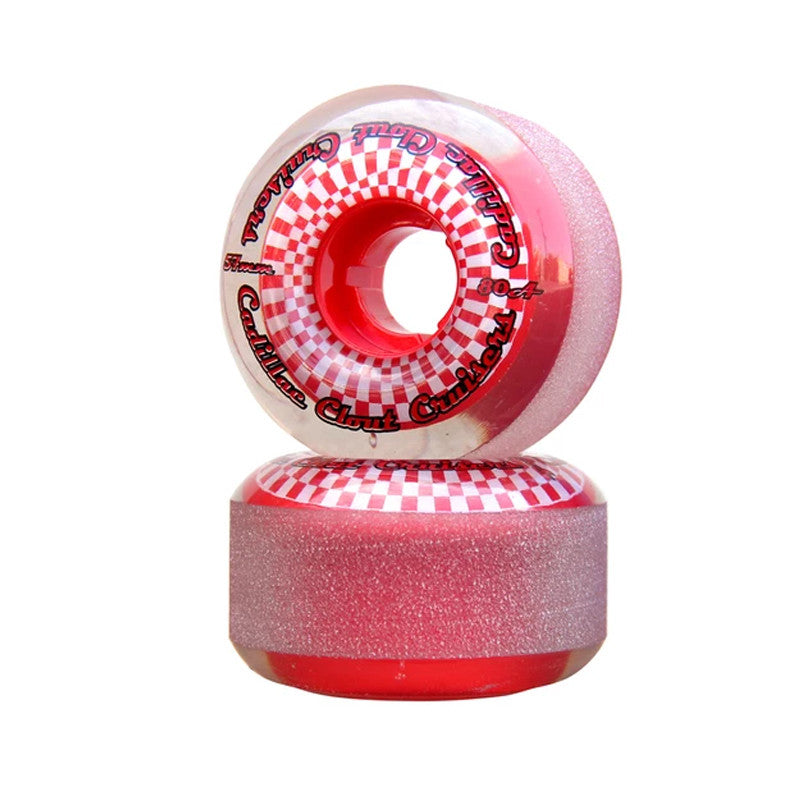 Cadillac Clout Cruiser 57Mm 80A Wheels Red (4X) - Wheels