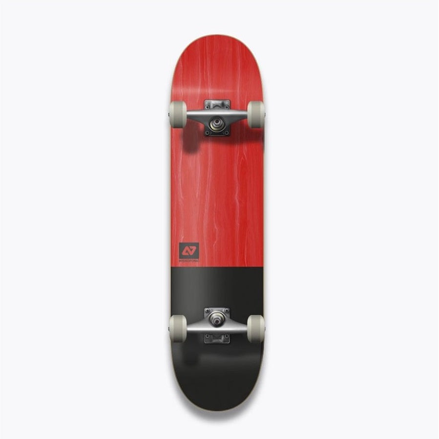 Hydroponic Complete Skateboard Clean 8.0 Black Red - Skateboards