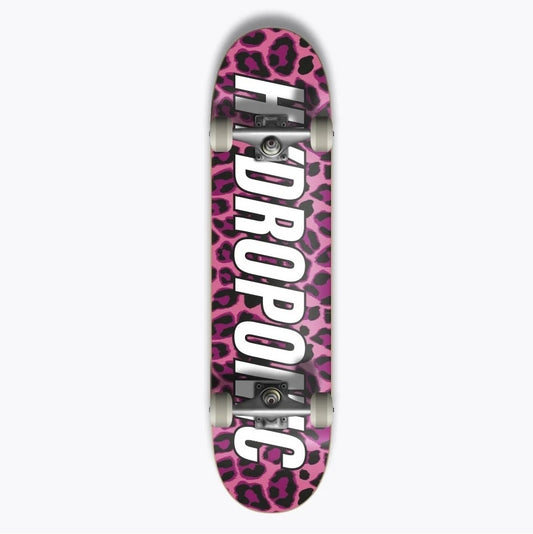 Hydroponic Complete Skateboard Leopard Magenta - Skateboards