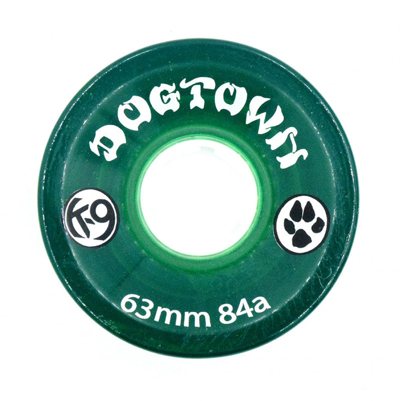 Dogtown K-9 Cruiser 63Mm 84A Wheels Green (4X) - Wheels