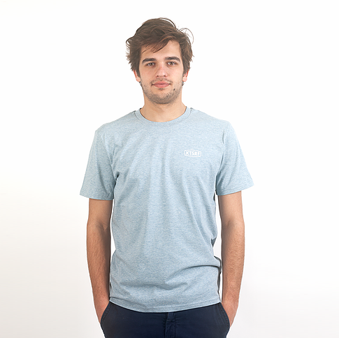 KTSRF Ice-Blue T-shirt - logo (Unisex) - Tees
