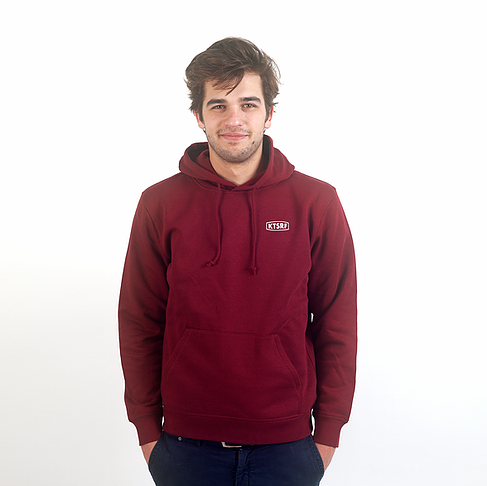 KTSRF Burgundy Hoodie - Kite Club (Unisex) - Hoodies