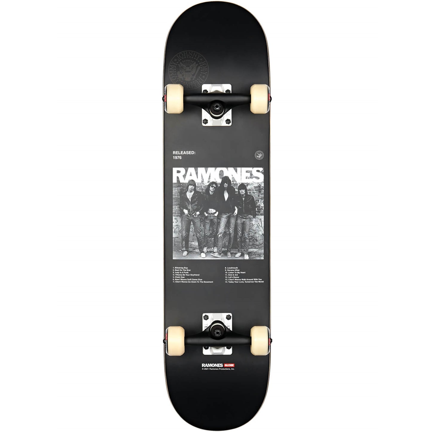 Globe G2 Ramones - 7.75" - Complete Skateboard - Skateboards
