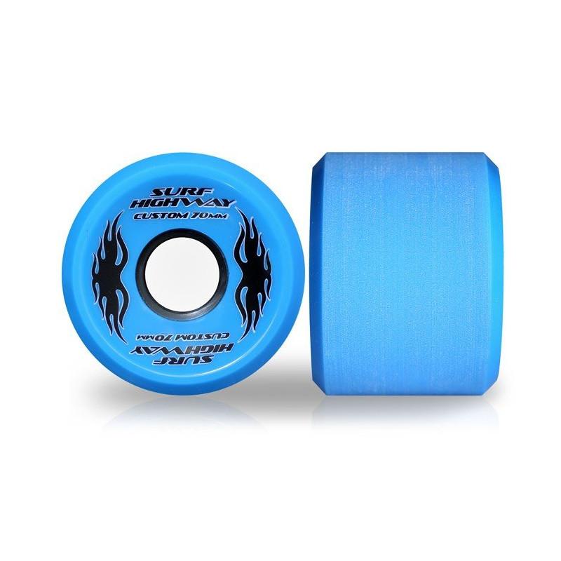 Orangatang HAMMOND SURF HIGHWAY 70MM WHEELS 84a - Blue - Wheels