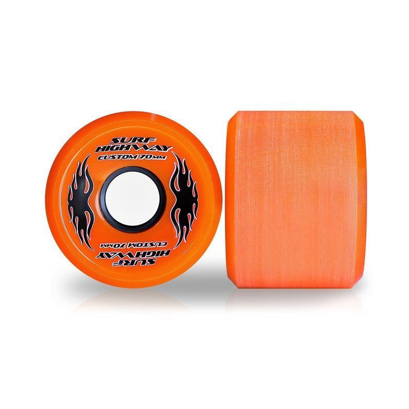 Orangatang HAMMOND SURF HIGHWAY 70MM WHEELS 84a - Orange - Wheels