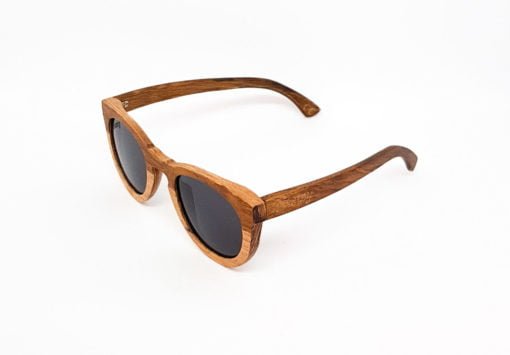 Sisswy floating wood sunglasses - Hestia (Black lenses) - Sunglasses