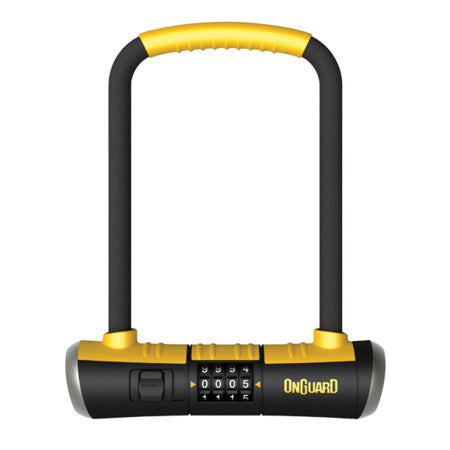 Onguard Bulldog STD Combo U-Lock - Combo U-Locks (BRONZE)