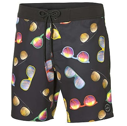 O'Neill O'Neil MID FREAK ART Boardshort Black - Boardshorts