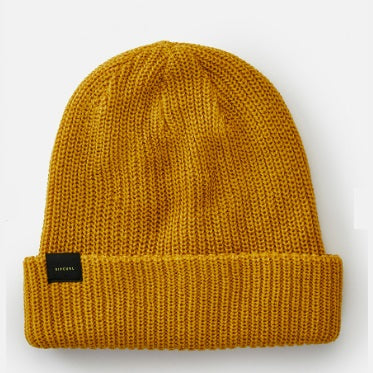 Rip Curl Impact Regular Beanie - Mustard 19Smhe - Beanies
