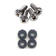 Shinn SCREWS - M6x18mm Strap screws set INOX - Twintip Screws