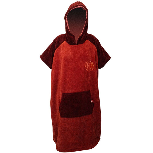After PONCHO - Sherpa - BURGUNDY - Ponchos