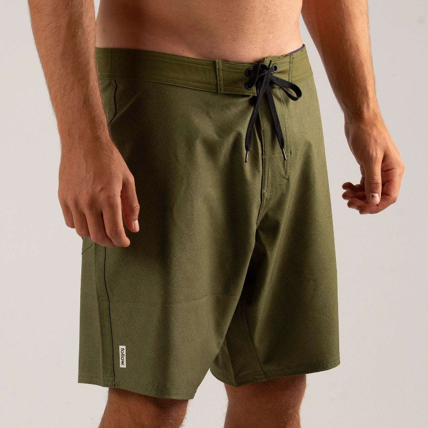 Follow Simple 2 Boardie - Olive - Boardshorts