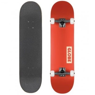 Globe Goodstock 7'75 - Red 10525351 - RED - complete Skateboard - Skateboards