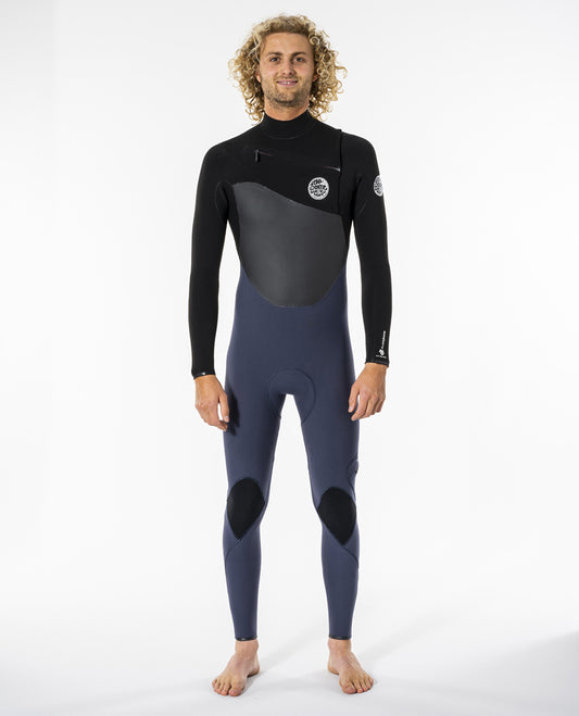 Rip Curl Flashbomb 5/3 C/Zip Stmr Wetsuit Wstydf - Slate (E6) | 22 - Fullsuit / Front-zip