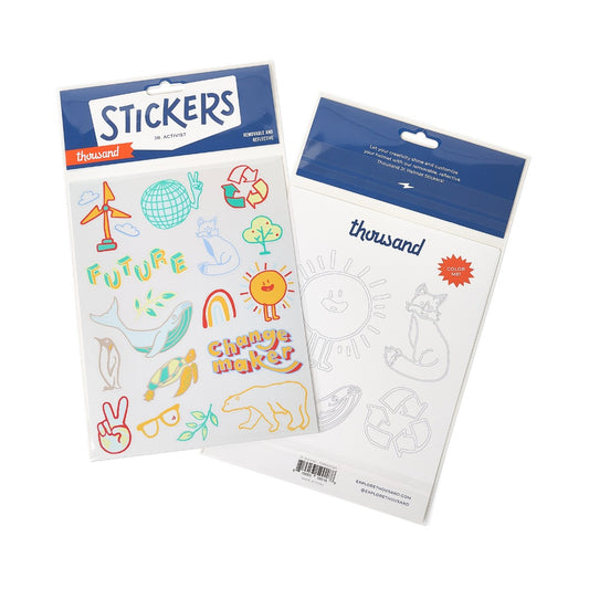Thousand Jr - Sticker Sheet - Jr Activist - Stickers