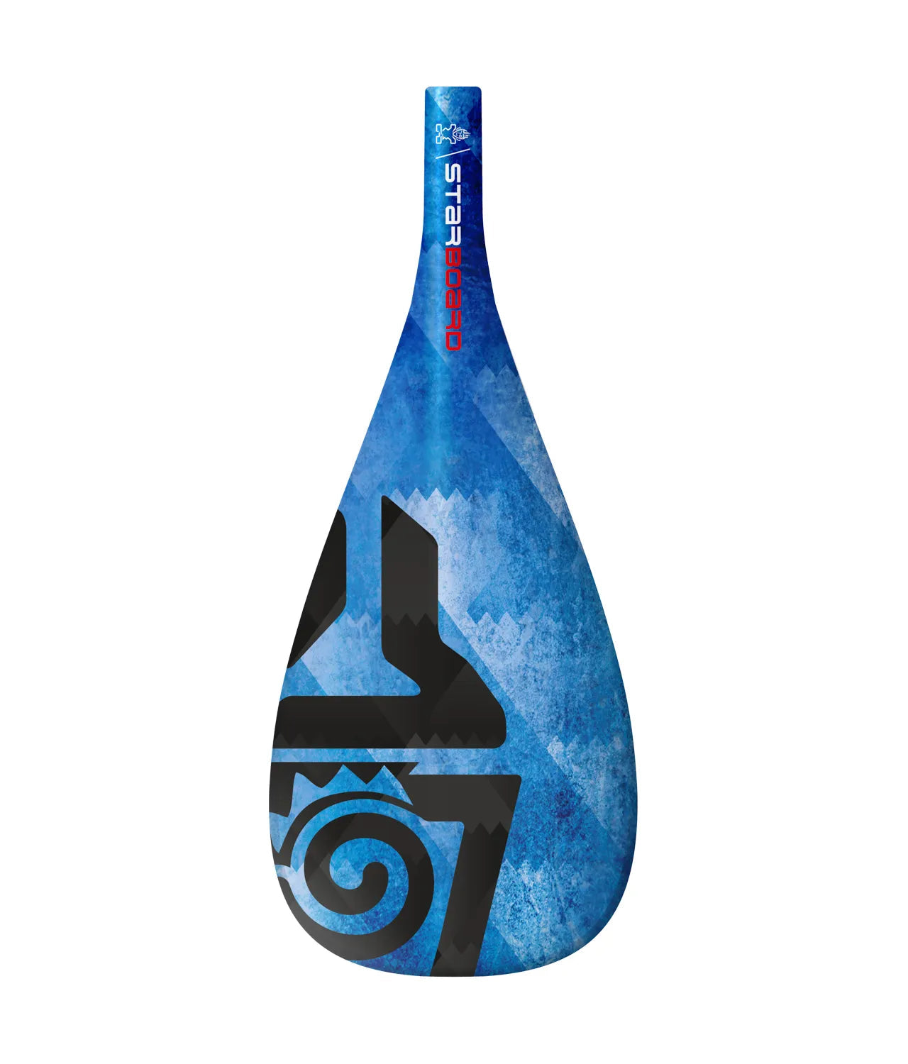 Starboard SUP Paddle Enduro TIKI TECH BLUE / 29MM 2 PCS ADJ CARBON S35 USED | 22 - Paddles