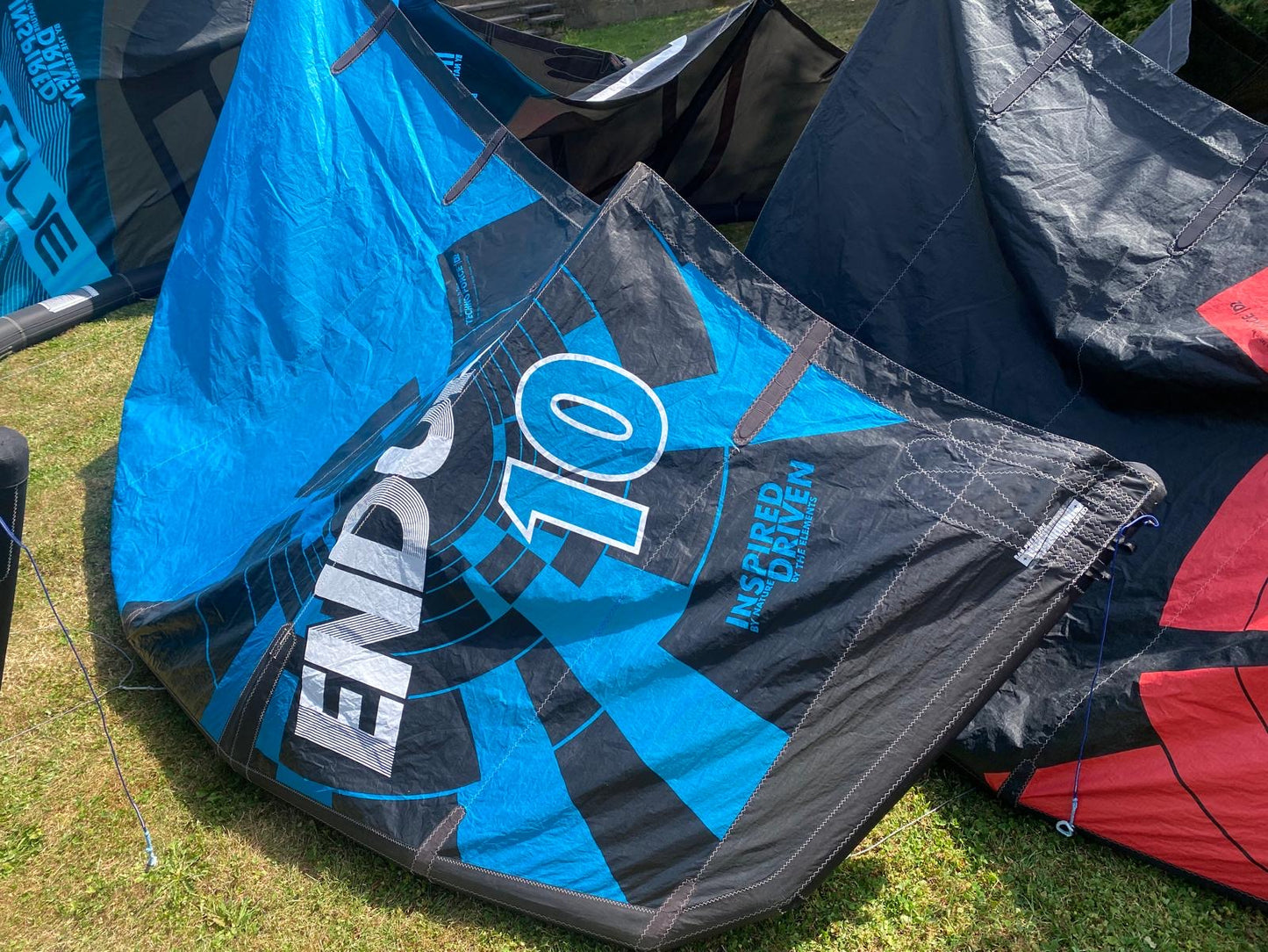 Ozone 7+10+12m ENDURO V1 Kite w/bar USED - Kites (GRADE B)