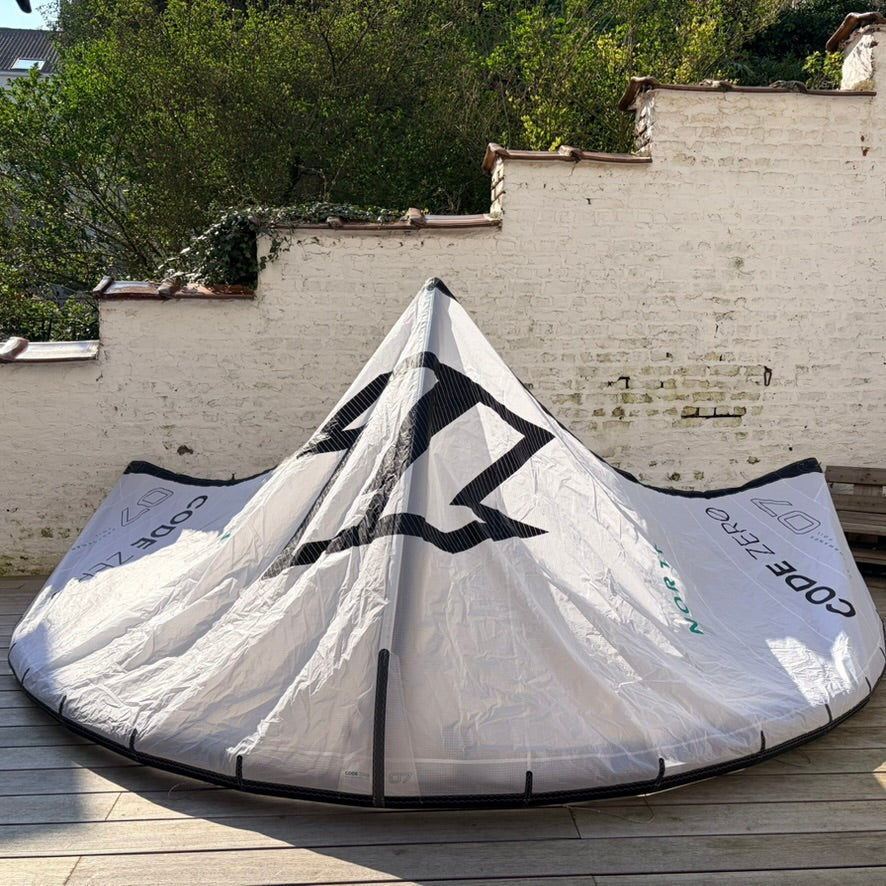 North 7m CODE ZERO Kite Only w/bag USED | 23 - Kites