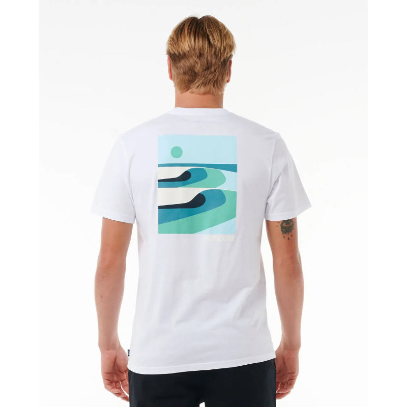 Rip Curl Surf Revival Lined Up Tee - Tees