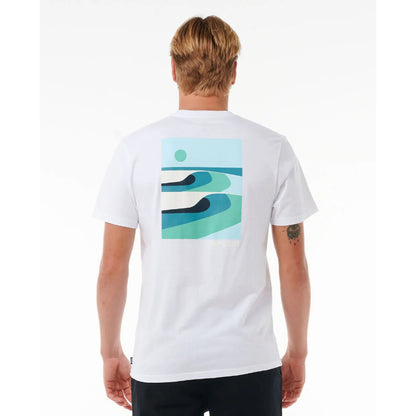 Rip Curl Surf Revival Lined Up Tee - Tees