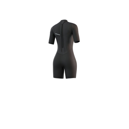 Mystic Brand Shorty 3/2mm Bzip Flatlock Women - Short Arm / Back-zip