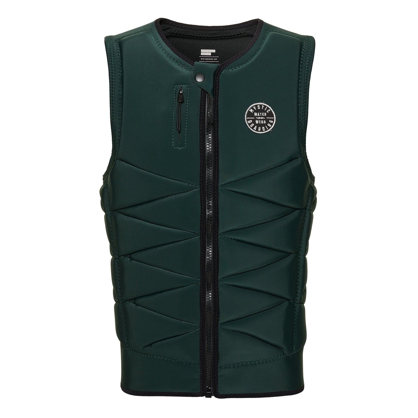 Mystic Outlaw Impact Vest Fzip Wake - Impact Wake Vests