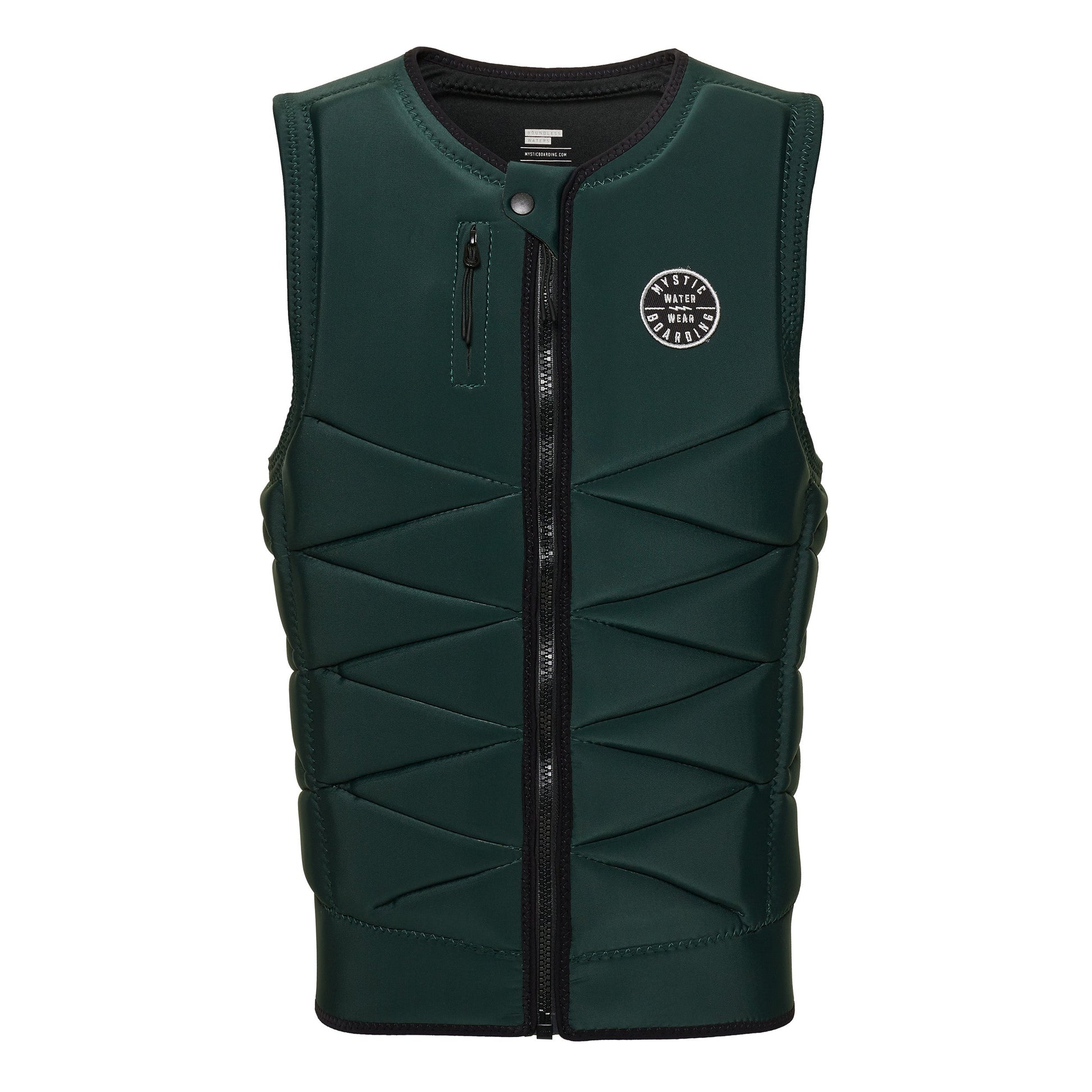 Mystic Outlaw Impact Vest Fzip Wake - Impact Wake Vests