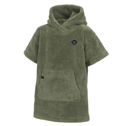 Mystic Poncho Teddy Kids Olive Green - Ponchos