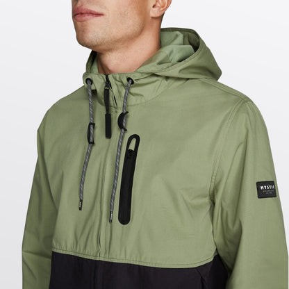 Mystic Canvas Jacket Olive Green | 22 - Jackets