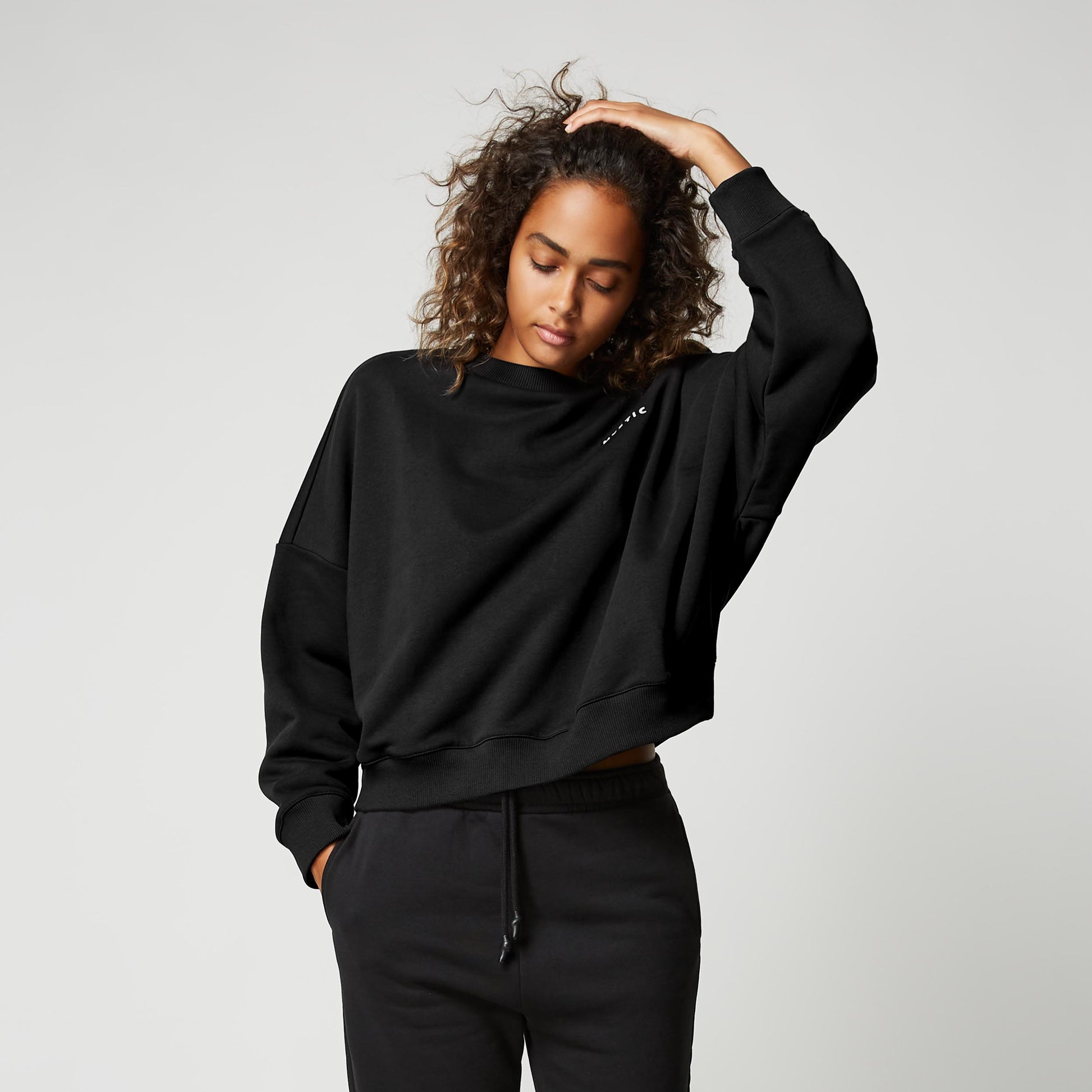 Mystic Dropped Shoulder Crew Sweat Women Summer 24 - Sweats